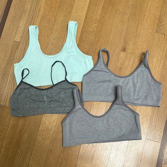 Set of 4 training bras/bralette - Picture 1 of 9